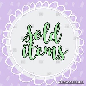 😀SOLD ITEMS😀